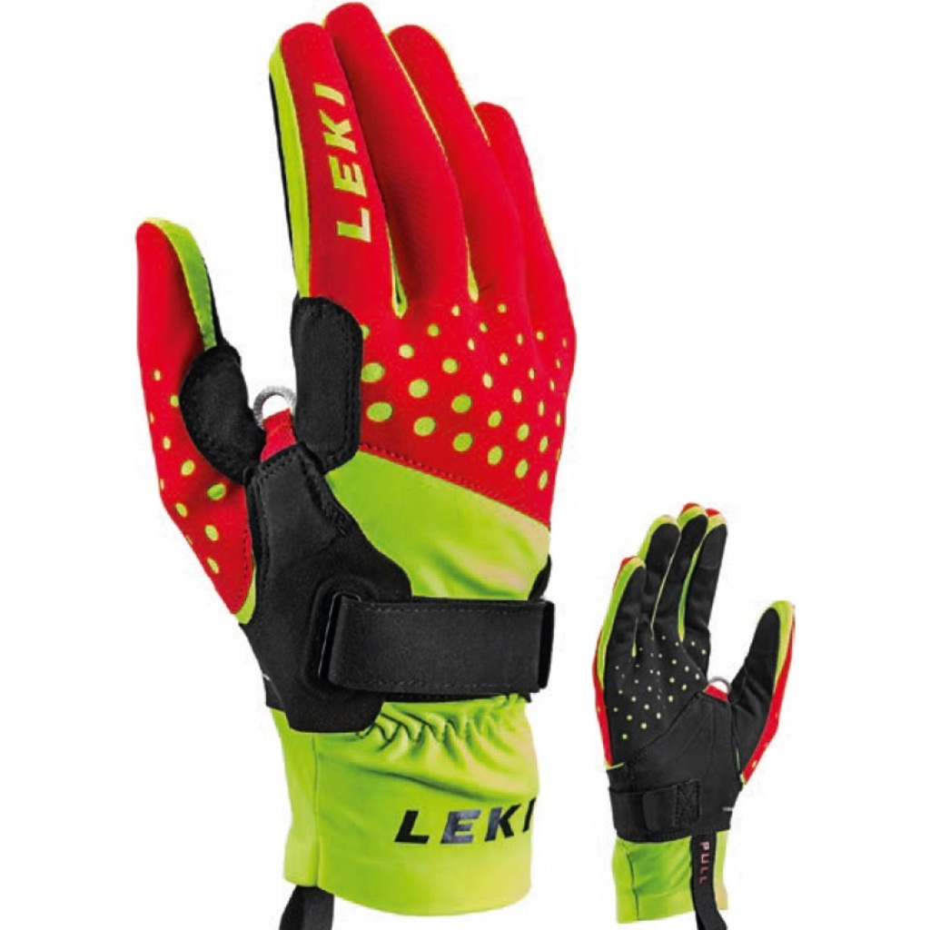 Finger-/ Skihandschuhe LEKI Shark XC Gloves schwarz Trigger Handschuhe 