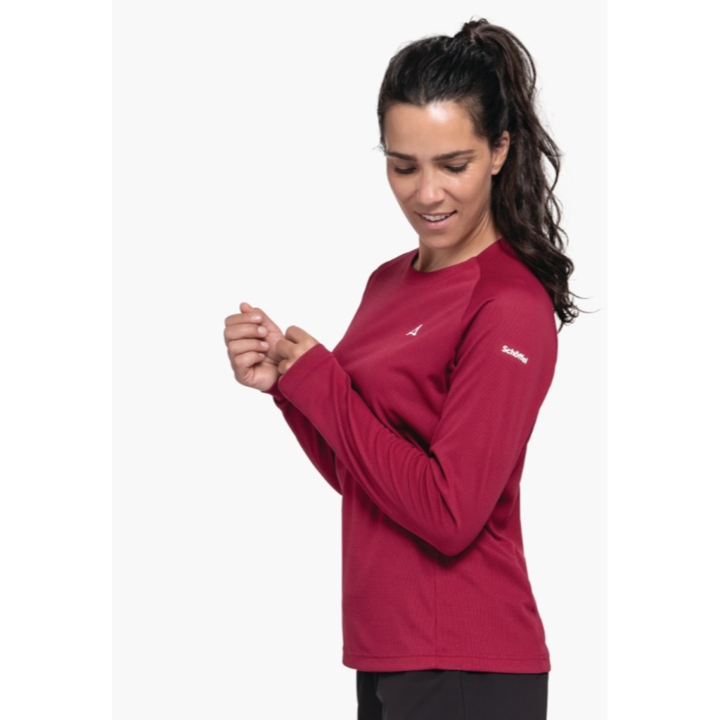 Funktionsunterwäsche Schöffel Longsleeve Style Blaueis WMS