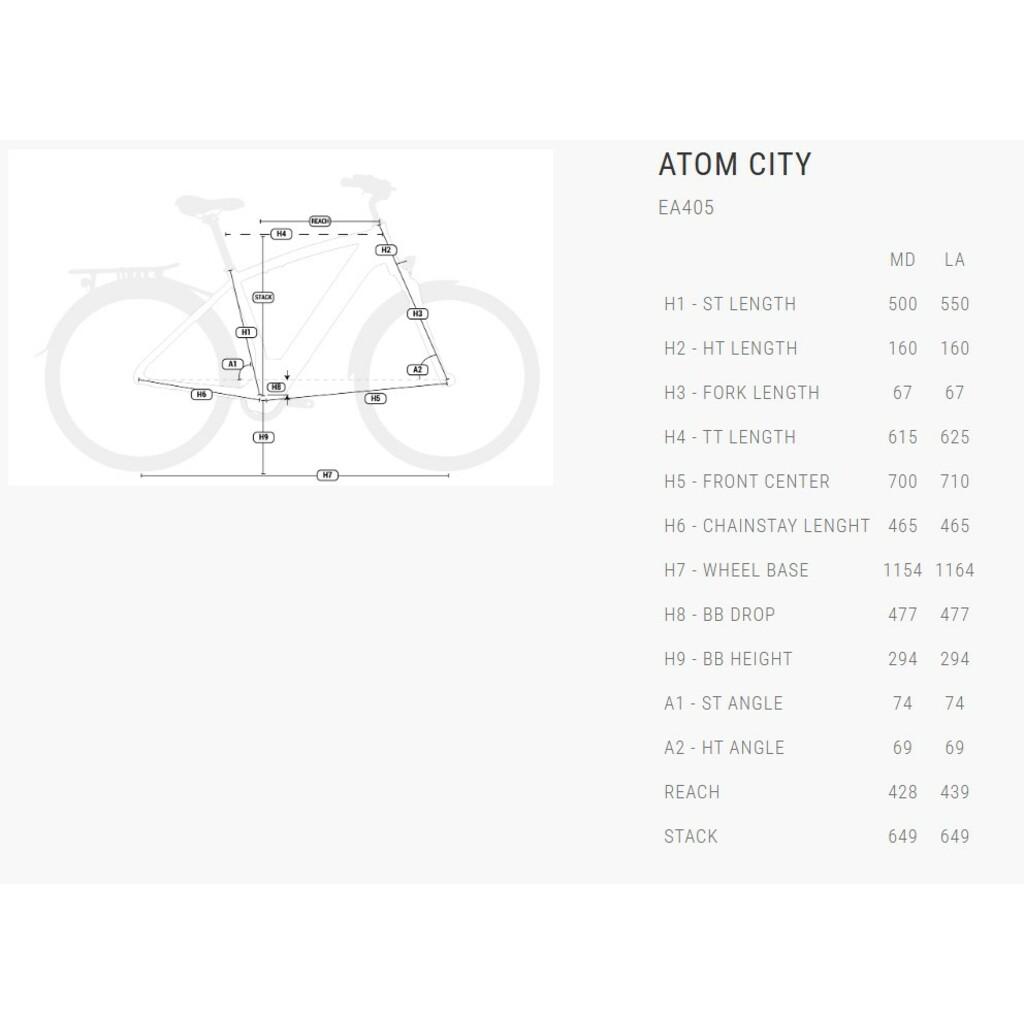 E-Bikes BH Bikes Atom City
